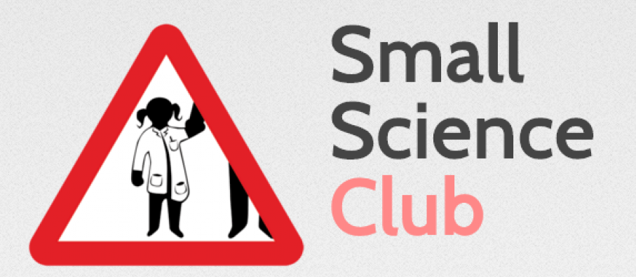 Small Science Club logo and text